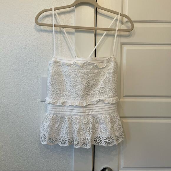J. Crew Jessie Lace Top - Picture 2 of 5